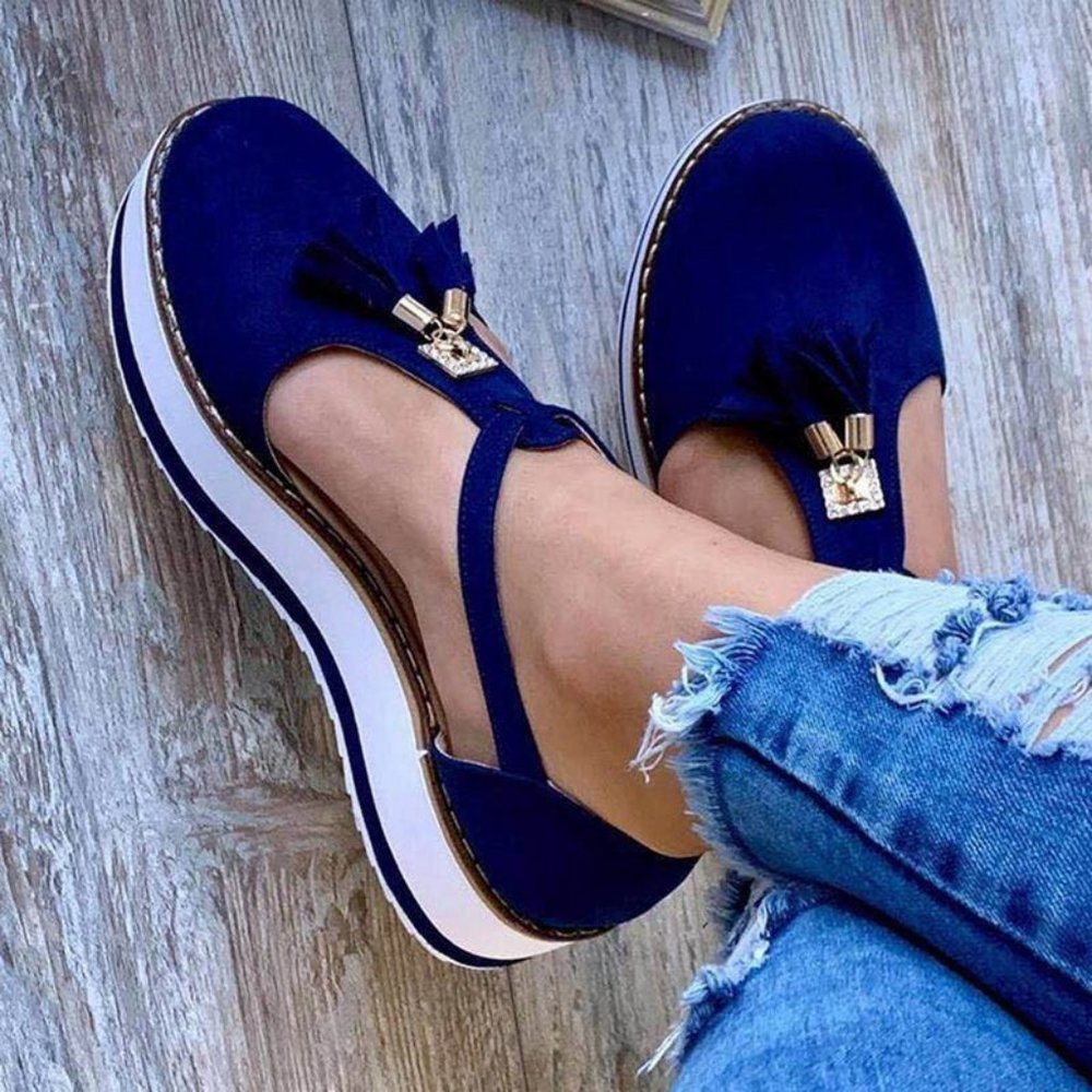 Vintagex Sandals Women Flat Platform Ladies Sewing